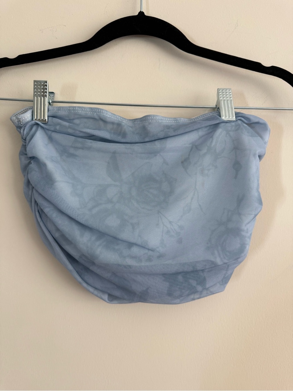 Cider Cropped Strapless Tube Top. Size XS. Like New